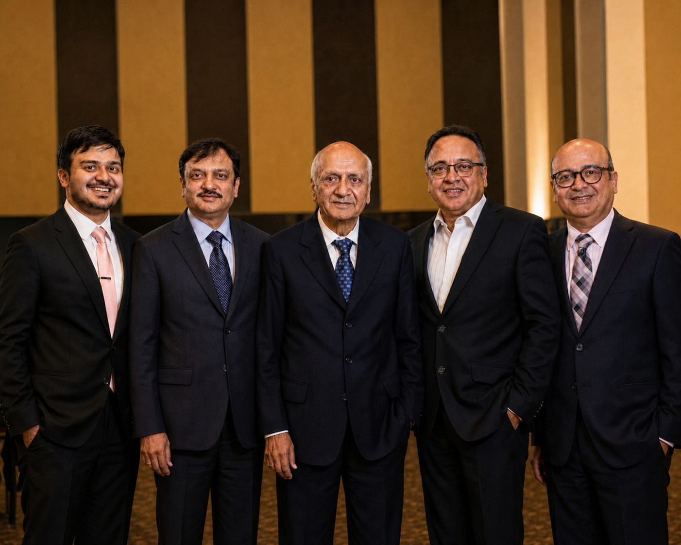 The Parekh family leadership team of R. Natvarlal Parekh Securities Pvt. Ltd.